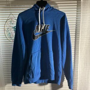 Blue Nike hoodie vintage style